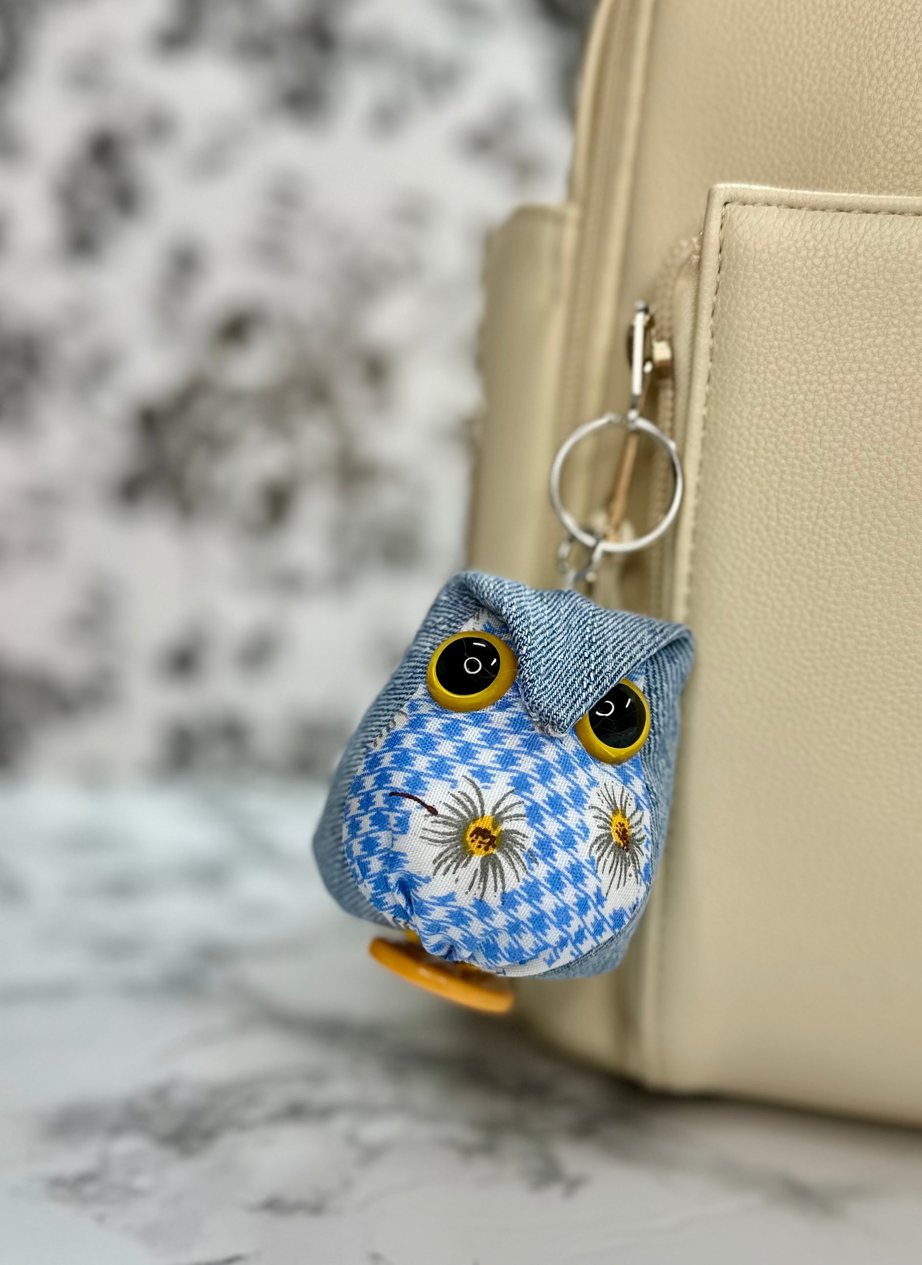 Owl Plushie Keychain