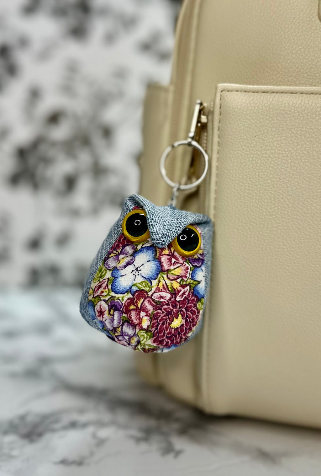 Owl Plushie Keychain