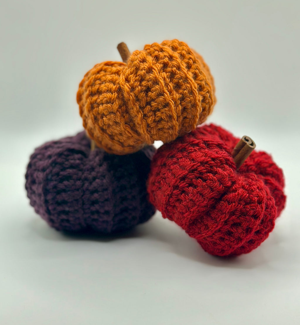 Fall Crochet Pumpkins